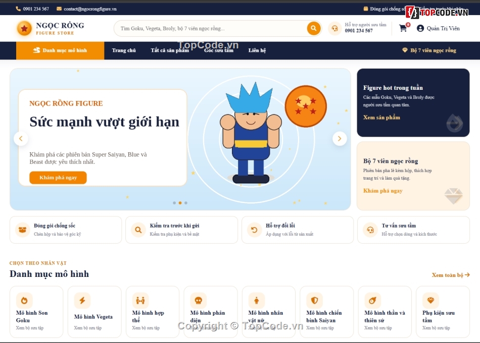 website,mô hình,bán website